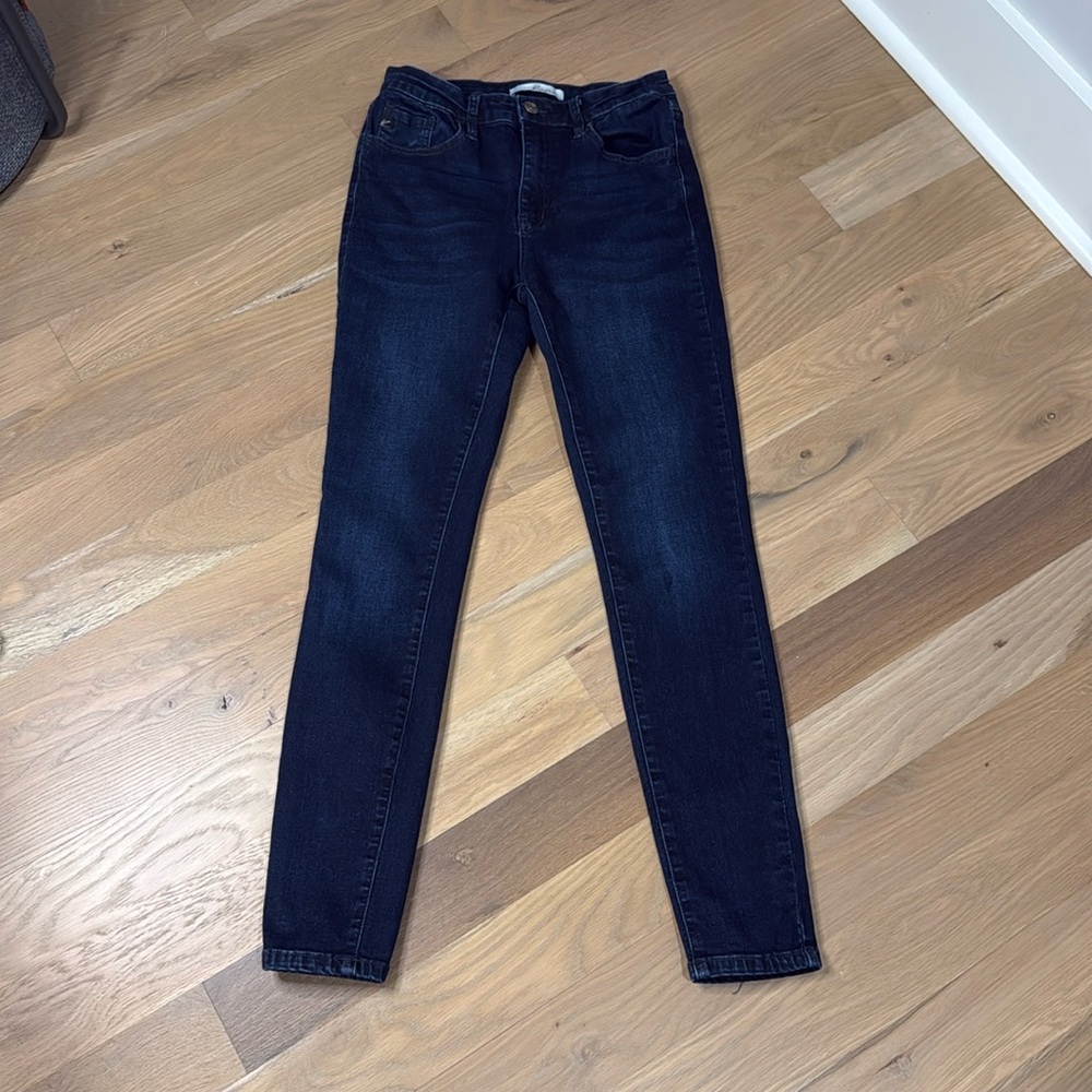 Kancan skinny dark wash jeans